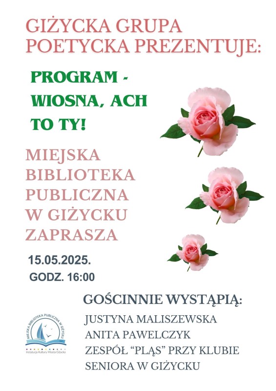 Giżycka Grupa Poetycka | Prezentacja twórczości 